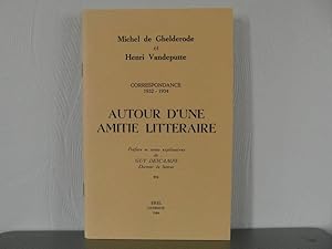 Immagine del venditore per Correspondance 1932-1934: Autour d'une amiti littraire venduto da Bidonlivre