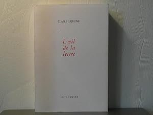 L'oeil de la lettre