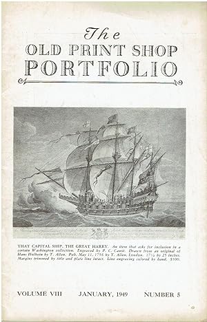 Seller image for The Old Print Portfolio (January 1949, Volume VIII, Number 5) for sale by Manian Enterprises