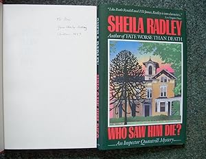 Seller image for Who Saw Him Die? for sale by Rosalind Salter