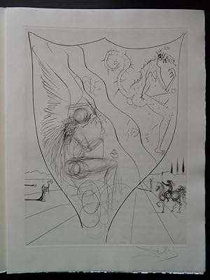 Seller image for Alexis ou le Trait du vain combat - ILLUSTRATED with one original HANDSIGNED etching by Salvador DALI + an extra proof of the etching for sale by Artfever