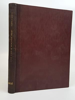 Seller image for The Liber Albus of the Priory of Worcester, Parts I and II, Priors John de Wyke, 1301-1317, and Wulstan de Bransford, 1317-1339, Folios I. to CLXI.I A Short Abstract of all the Documents, with Indices to the Original, and an Introduction for sale by Keoghs Books