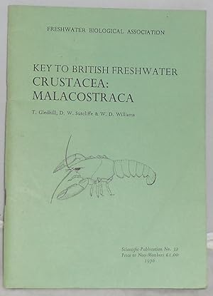 Image du vendeur pour Key to British Freshwater Crustacea: Malacostraca mis en vente par Besleys Books  PBFA