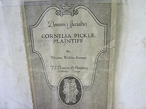 Cornelia Pickle Plaintiff