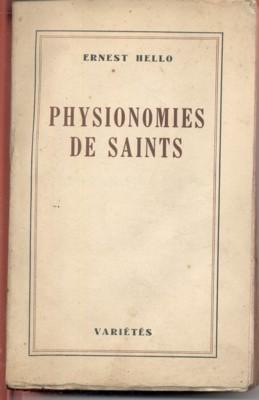 Bild des Verkufers fr Physionomies de Saints. zum Verkauf von Galerie Joy Versandantiquariat  UG (haftungsbeschrnkt)