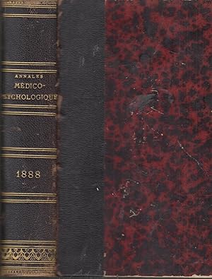 Annales Médico-Psychologiques, revue psychiatrique fondée par Jules Baillarger & Cerise & Longet ...