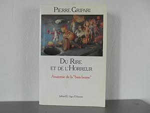 Seller image for Du Rire et de l'Horreur for sale by Bidonlivre