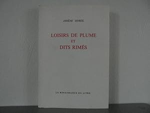 Loisirs de plume et dits rimés