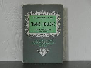 Seller image for Franz Hellens les meilleures pages for sale by Bidonlivre