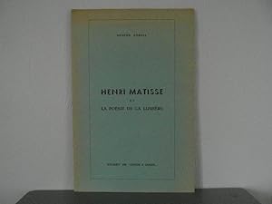 Image du vendeur pour Lettres Franaises; Henri Matisse et la posie de la lumire mis en vente par Bidonlivre