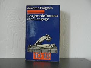 Immagine del venditore per Les jeux de l'amour et du langage venduto da Bidonlivre