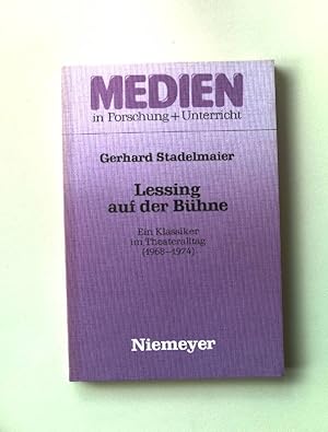 Immagine del venditore per Lessing auf der Bhne : e. Klassiker im Theateralltag (1968 - 1974). Medien in Forschung + Unterricht : Ser. A ; Bd. 2 venduto da books4less (Versandantiquariat Petra Gros GmbH & Co. KG)