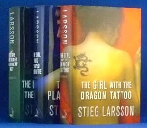 Bild des Verkufers fr The Millenium Trilogy; The Girl With The Dragon Tatoo, The Girl Who Played With Fire & The Girl Who Kicked The Hornets Nest (3 Vols) zum Verkauf von James Hulme Books