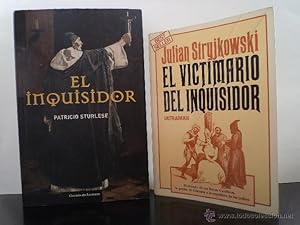 Seller image for EL INQUISIDOR. Patricio Sturlese. Random House Mondadori, S.A. 2007. Este libro ha sido impreso en papel Supersnowbright. ISBN: 978-84-672-2503-7. Contiene 414 pginas. Tamao cuarta. Rustica ilustrada original con sobrecubierta en papel. Dedicatoria en hoja de cortesa. Estado: Atractivas seales de buen uso. El victimario del inquisidor. El reinado de los Reyes Catlicos, la guerra de Granada y la expulsin de los judos. STRYJKOWSKI, Julin. Ultramar Ediciones, julio de 1979. 1 Edicin. 380 pp. Tamao cuarta menor. Tapa blanda con solapas. Cubierta ilustrada. Ejemplar limpio y bien cuidado, con discretas seales de buen uso y antigedad. Dos pliegues paralelos transversales en cubierta superior. for sale by Librera Anticuaria Ftima