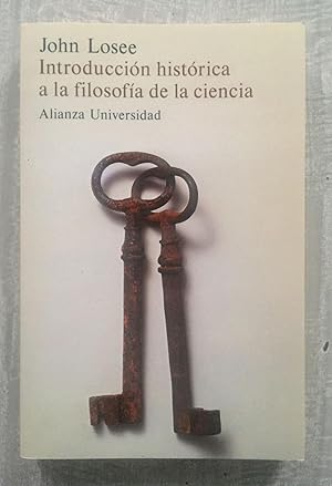 Imagen del vendedor de INTRODUCCIN HISTRICA A LA FILOSOFA DE LA CIENCIA a la venta por Librera Sagasta