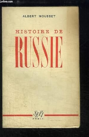 Immagine del venditore per Histoire de Russie venduto da Le-Livre