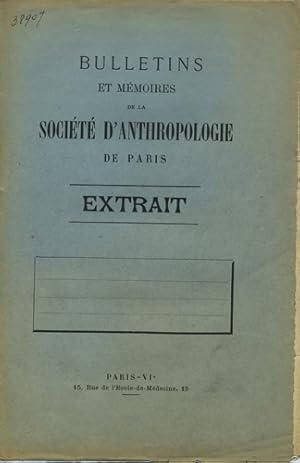 Image du vendeur pour Jubil du Cinquantenaire [de la Socite d'Anthropologie de Paris] mis en vente par Kaaterskill Books, ABAA/ILAB