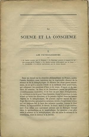 Image du vendeur pour La Science et la conscience. [with] Exploration du Mekong mis en vente par Kaaterskill Books, ABAA/ILAB