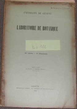 Seller image for Sur le polymorphisme du scenedesmus acutus mey. for sale by alphabets