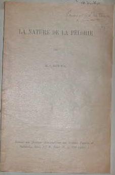 Seller image for La nature de la plorie. for sale by alphabets