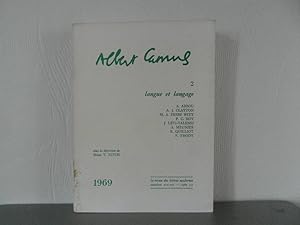Image du vendeur pour Albert Camus 2: langue et langage mis en vente par Bidonlivre