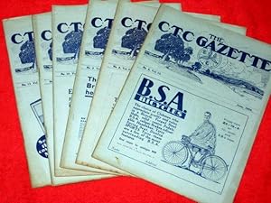 Seller image for The C T C Gazette. C.T.C. The Official Organ of the Cyclist's Touring Club. Original Monthly Magazines. 1934 Vol 53 Parts,9,10, or 11, Price is Per Issue. Reduced P&P on this Magazine. for sale by Tony Hutchinson