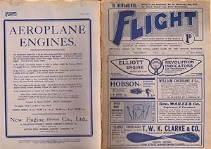 Immagine del venditore per FLIGHT: OFFICIAL ORGAN OF THE ROYAL AERO CLUB OF THE UNITED KINGDOM No. 76 ((No. 24, Volume II). June 11, 1910 venduto da Nick Bikoff, IOBA