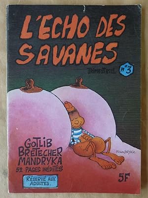 Seller image for L'Echo des Savannes. Revue Trimestrielle, N3. for sale by librairie sciardet