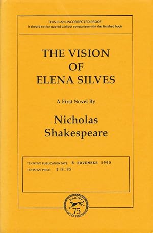 Seller image for The Vision of Elena Silves for sale by Good Books In The Woods
