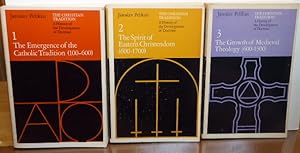 Imagen del vendedor de THE CHRISTIAN TRADITION: A History of the Development of Doctrine. 1: The Emergence of Catholic Tradition (100-600) - 2: The Spirit of Eastern Christendom (600-1700) - 3: The Growth of Medieval Theology (600-1300) a la venta por RON RAMSWICK BOOKS, IOBA