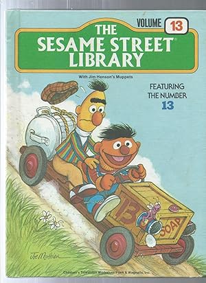 Bild des Verkufers fr The Sesame Street Library volume 13 feathuring the number 13 zum Verkauf von ODDS & ENDS BOOKS