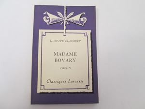 Image du vendeur pour Madame Bovary (extraits) mis en vente par Goldstone Rare Books