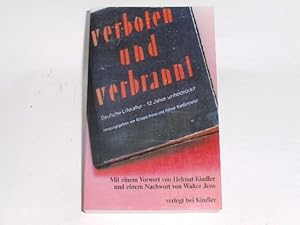 Seller image for Verboten und verbrannt : deutsche Literatur 12 Jahre unterdrckt. for sale by Der-Philo-soph