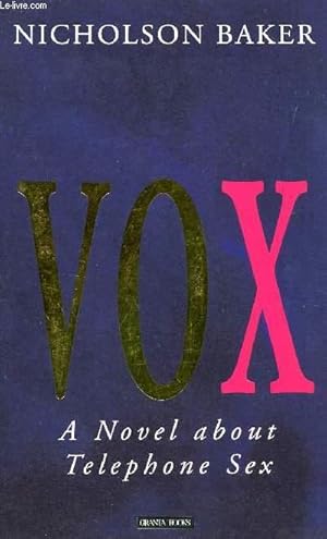 Seller image for VOX for sale by Le-Livre