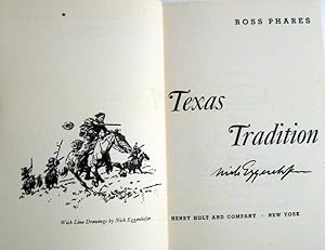 Seller image for Texas Tradition for sale by Trilby & Co. Books