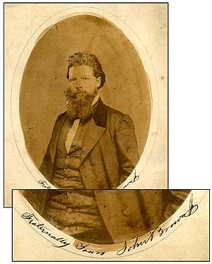 Photographic portrait of John Brown, Jr.