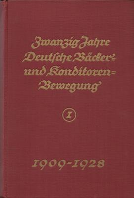 Image du vendeur pour Zwanzig Jahre Geschichte der deutschen Bcker- und Konditoren- ewegung 1909-1928 - 1. Band 1909 - 1918 / 2. Band: 1919 - 1928 mis en vente par PRIMOBUCH