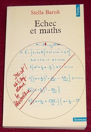 Seller image for ECHEC ET MATHS for sale by LE BOUQUINISTE