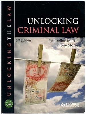 Seller image for Unlocking Criminal Law for sale by Michael Moons Bookshop, PBFA