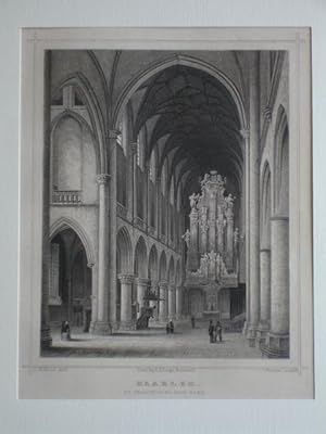 Bild des Verkufers fr Haarlem. De Groote of St. Bavo-Kerk. zum Verkauf von Antiquariaat De Boekenbeurs