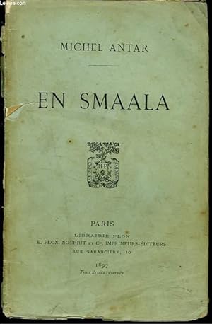 Imagen del vendedor de EN SMAALA a la venta por Le-Livre