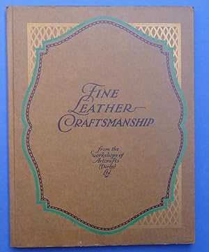 Fine Leather Craftsmanship from the Workdshops of Artcrafts ( Derby ) Ltd - 1930s Trade Catalogue