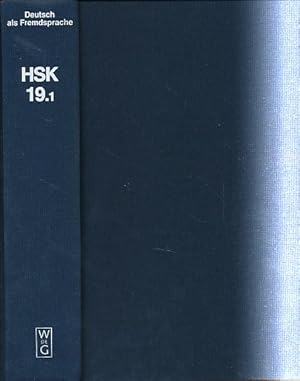 Seller image for Deutsch als Fremdsprache. 1. Halbband. HSK 19.1. for sale by Fundus-Online GbR Borkert Schwarz Zerfa
