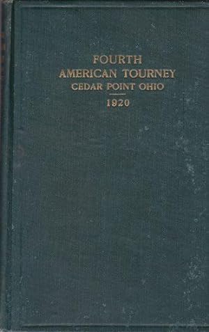Fourth American Tourney at Cedar Point, Ohio August 8th to 15th, 1920