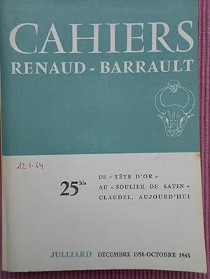 Cahiers Renaud Barrault 25 bis