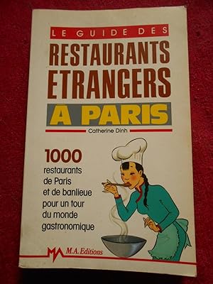 Le guide des restaurants etrangers à Paris