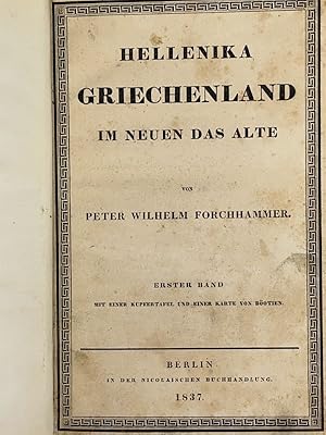 Bild des Verkufers fr Hellenika Griechenland im neuen das alte zum Verkauf von LIBRAIRIE GIL-ARTGIL SARL