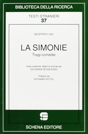 Bild des Verkufers fr La simonie. Tragi-comdie zum Verkauf von Libro Co. Italia Srl