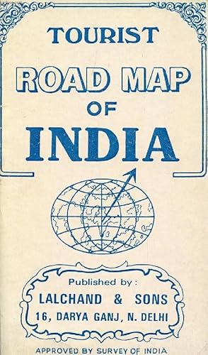 Seller image for TOURIST ROAD MAP OF INDIA for sale by Le-Livre