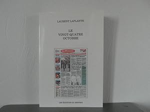 Image du vendeur pour Le vingt-quatre octobre mis en vente par Bidonlivre